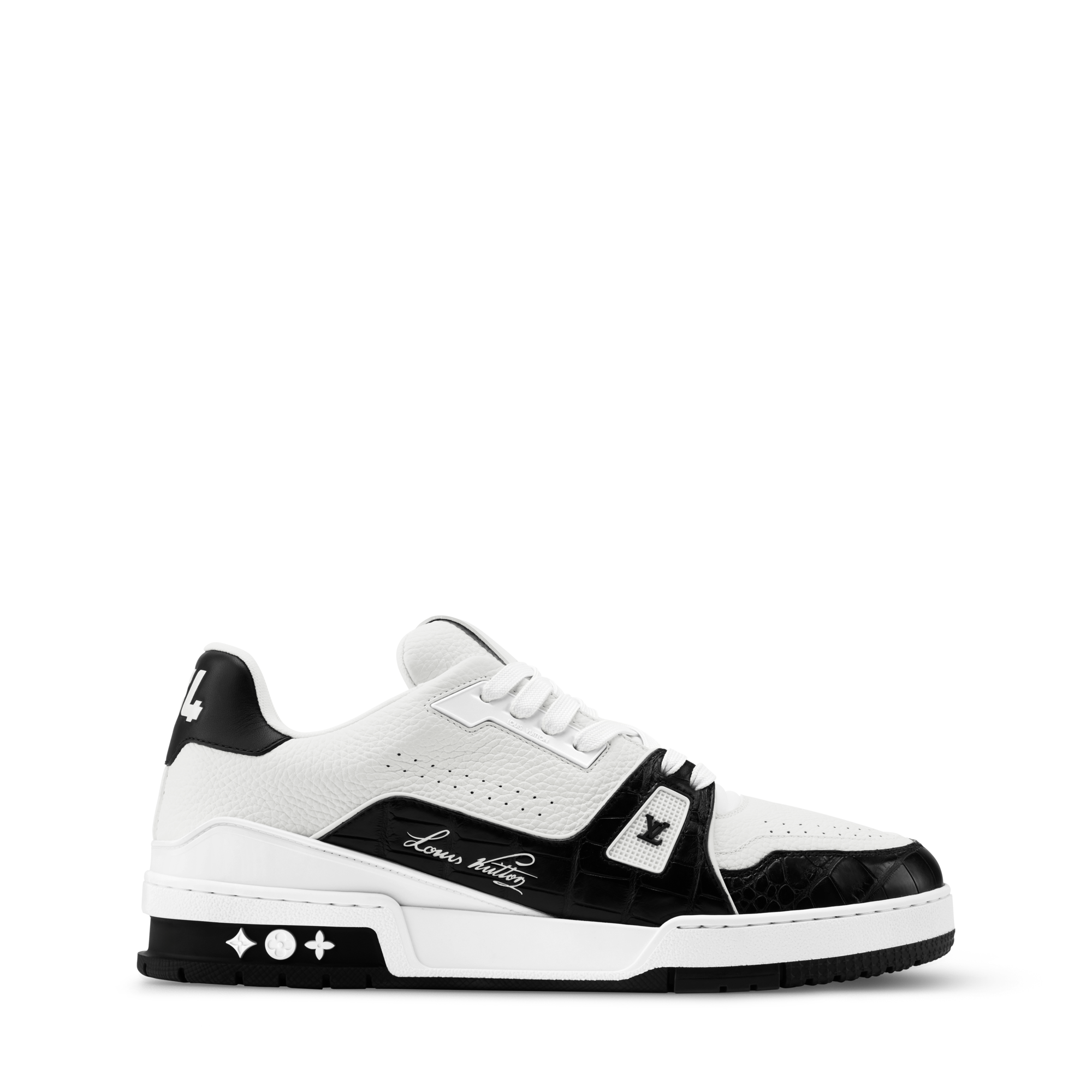 LV Trainer Sneaker - Luxury Shoes - 1AIWIN Black | LOUIS VUITTON